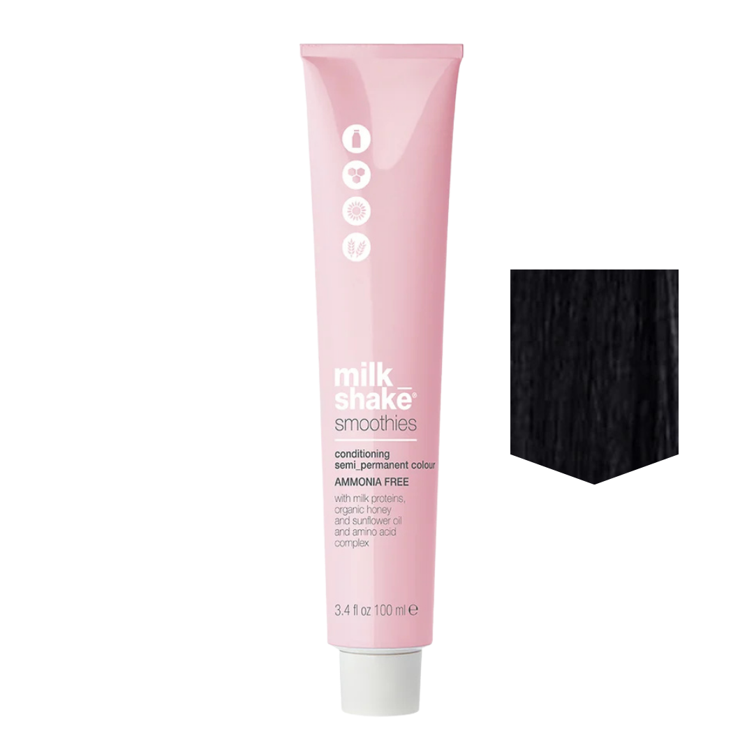 MILKSHAKE | Smoothies Semi-permanent hair color - 1N Black