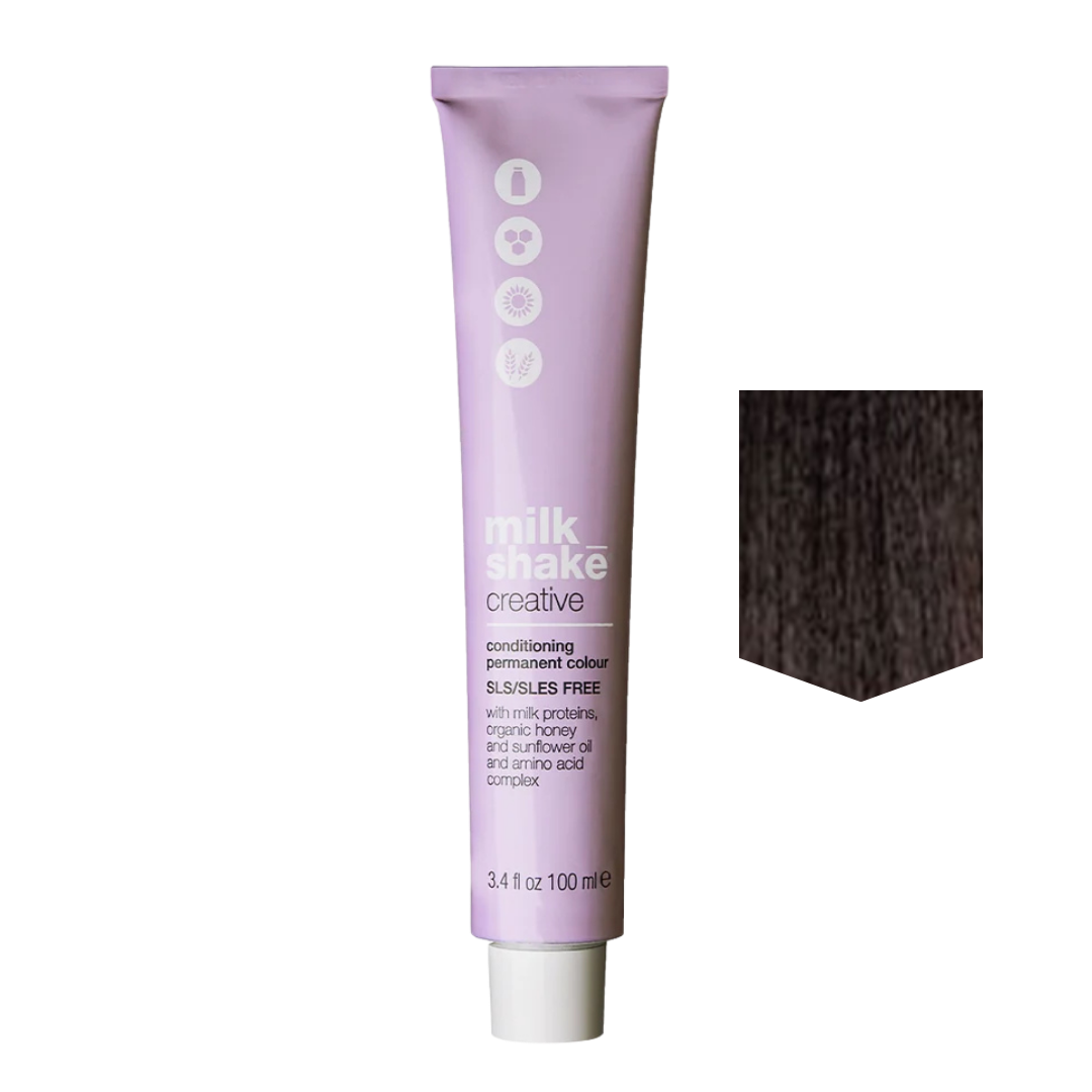 MILKSHAKE | Creative Color Permanent cream hair color - 3BV Dark Brown Mocha Violet