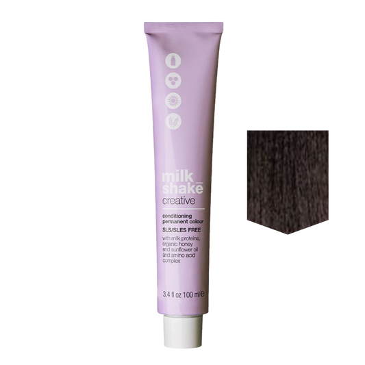 MILKSHAKE | Creative Color Permanent cream hair color - 3BV Dark Brown Mocha Violet