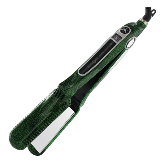 Croc | Croc-Skin Green Flat Iron