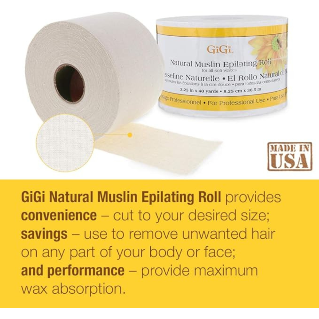 Gigi | Epilating Roll Muslin 40 Yard