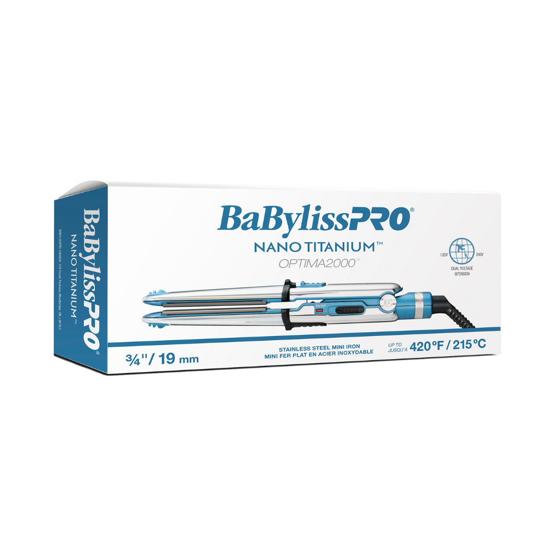 Babyliss Pro | Dannyco - 3/4 Stainless Steel Mini Flat Iron