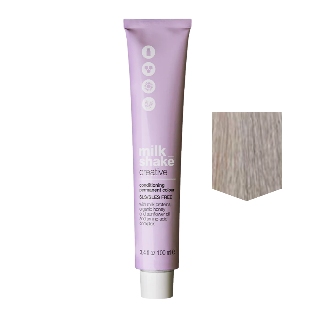 MILKSHAKE | Creative Color Permanent cream hair color - 12NA Very light natural ash blonde