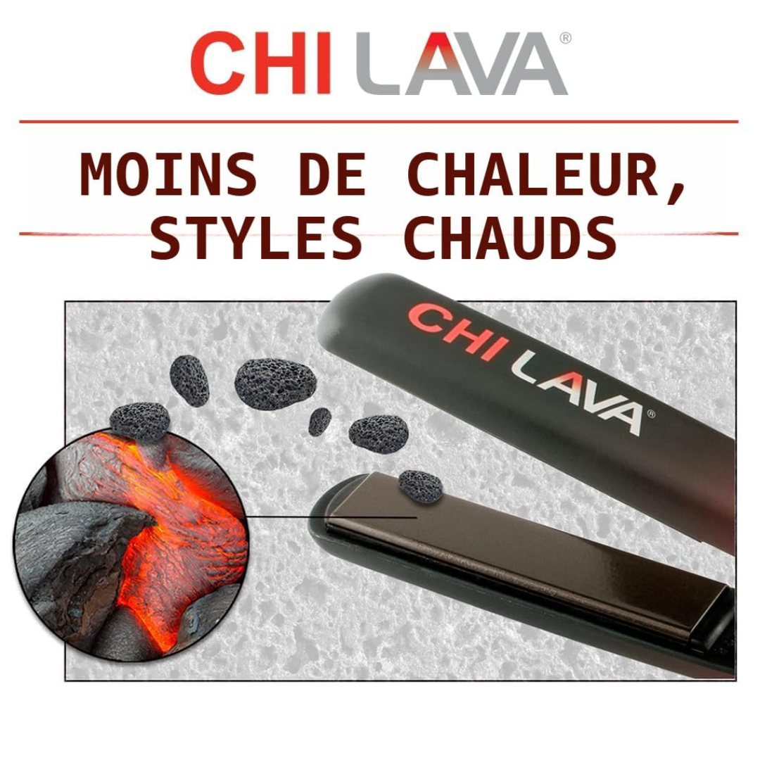Farouk | CHI Lava 1″ Volcanic Lava Ceramic Hairstyling Iron