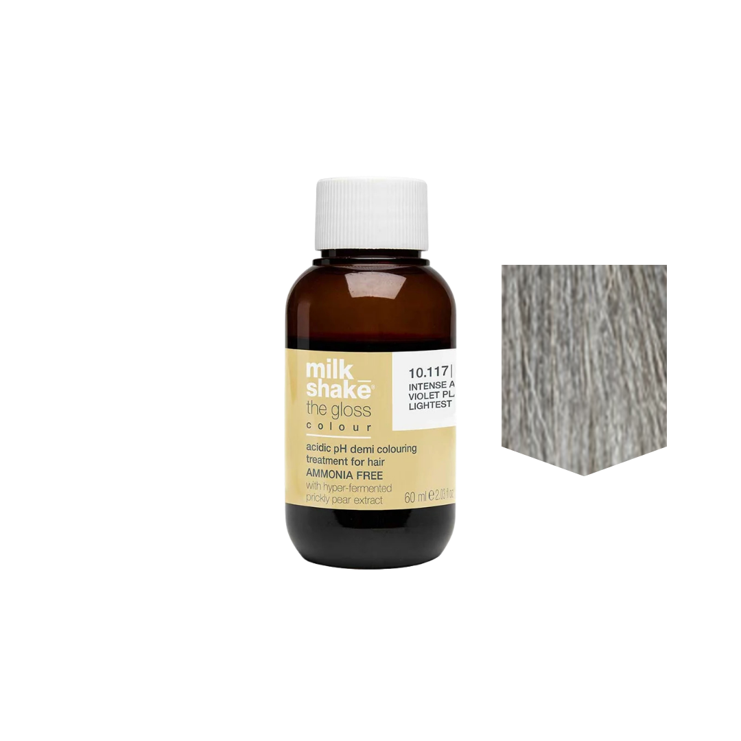 MILKSHAKE | The Gloss Colour Semi-permanent liquid hair color - 10AA Platinum Blonde Very Light Ash Intense