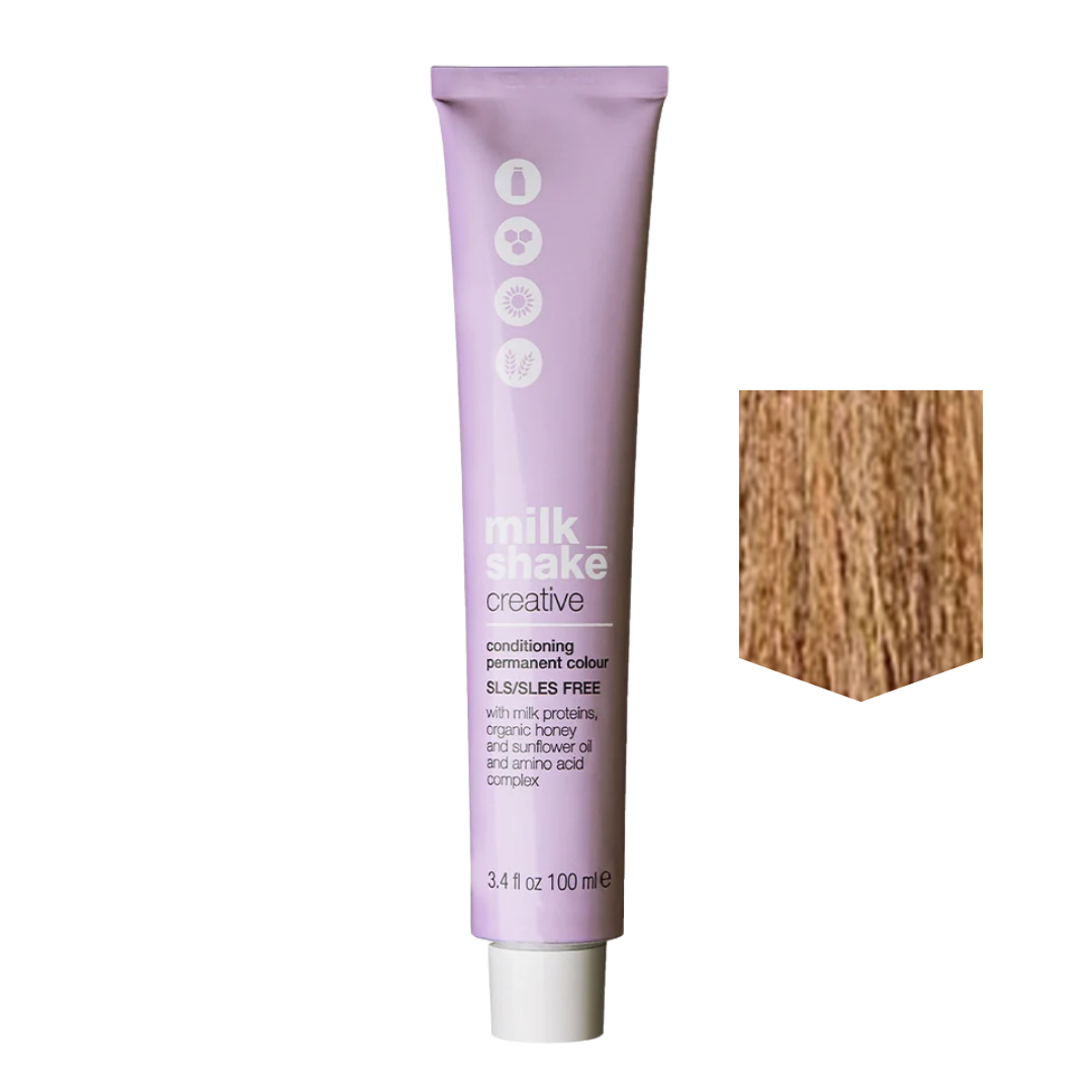 MILKSHAKE | Creative Color Permanent cream hair Color - 8GM Light golden mahogany blonde