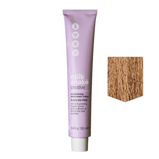MILKSHAKE | Creative Color Permanent cream hair Color - 8GM Light golden mahogany blonde