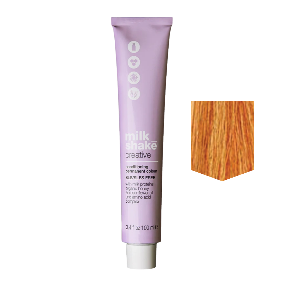 MILKSHAKE | Creative Color Permanent cream hair Color - 8CG Light copper golden blonde