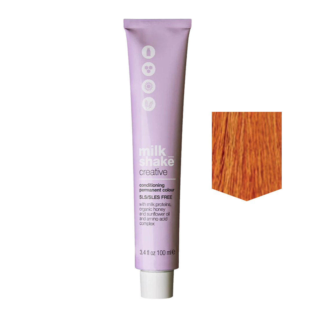 MILKSHAKE | Creative Color Permanent cream hair Color - 8C Light Copper Blonde