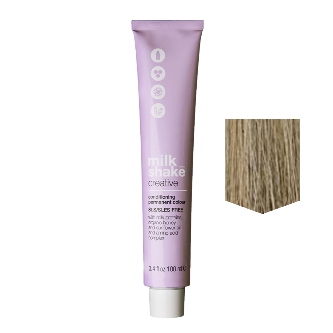 MILKSHAKE | Creative Color Permanent cream hair Color - 8AA Intense light ash blonde