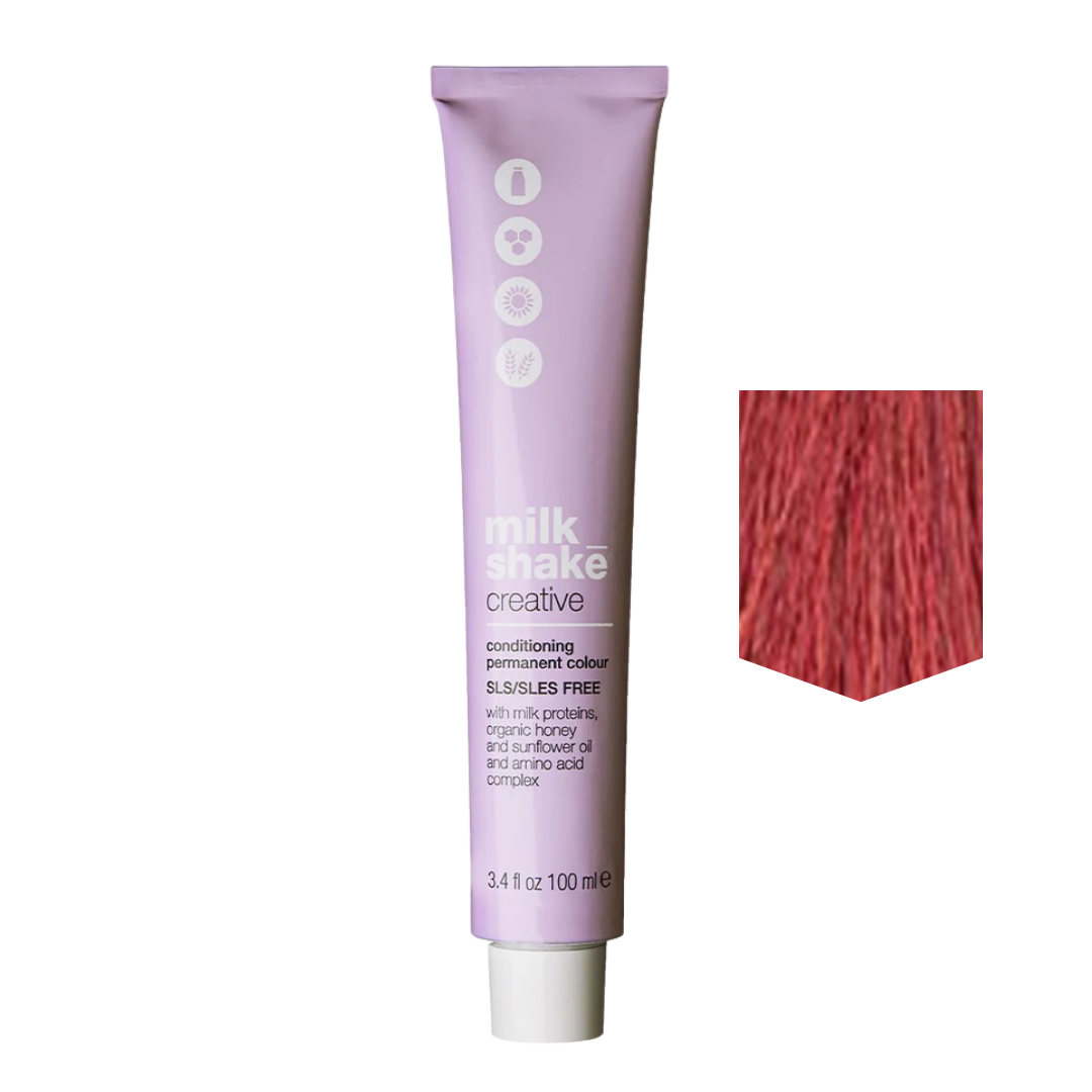 MILKSHAKE | Creative Color Permanent cream hair Color – 6RR Intense Dark Red Blonde