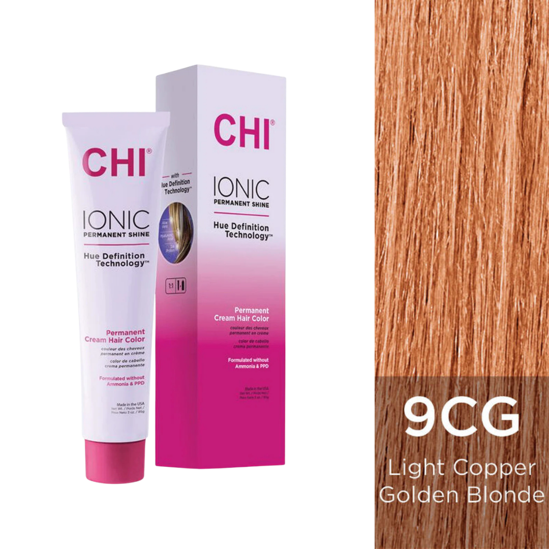CHI | Ionic Dye 9CG Light Copper Golden Blonde Hair Color