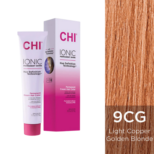 CHI | Ionic Dye 9CG Light Copper Golden Blonde Hair Color
