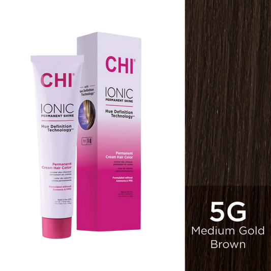 CHI | Ionic Dye 5G Medium Gold Brown Hair Color