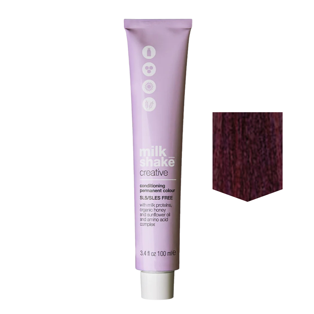 MILKSHAKE | Creative Color Permanent cream hair Color - 6RA Dark Ash Red Blonde