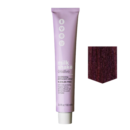 MILKSHAKE | Creative Color Permanent cream hair Color - 6RA Dark Ash Red Blonde