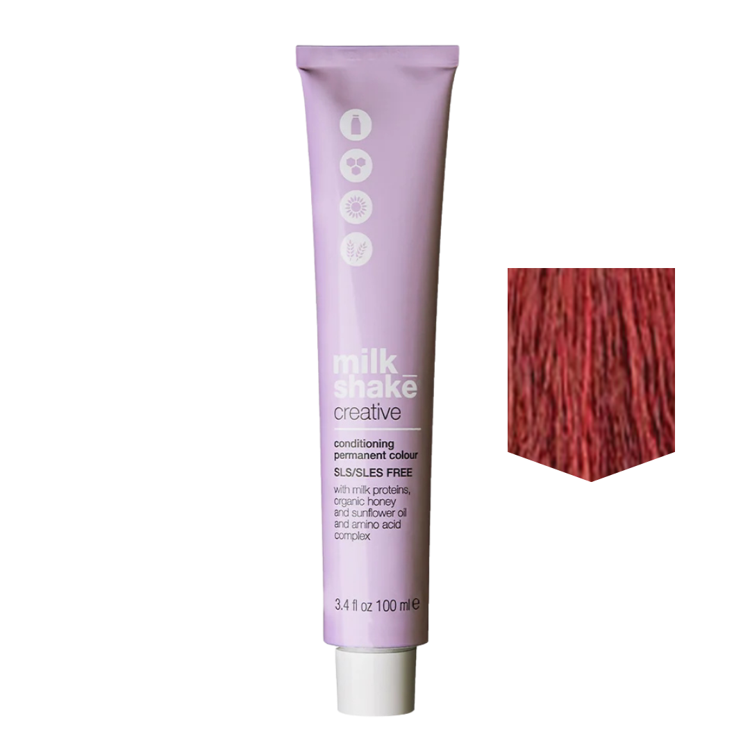MILKSHAKE | Creative Color Permanent cream hair Color - 5RR Light brown intense red