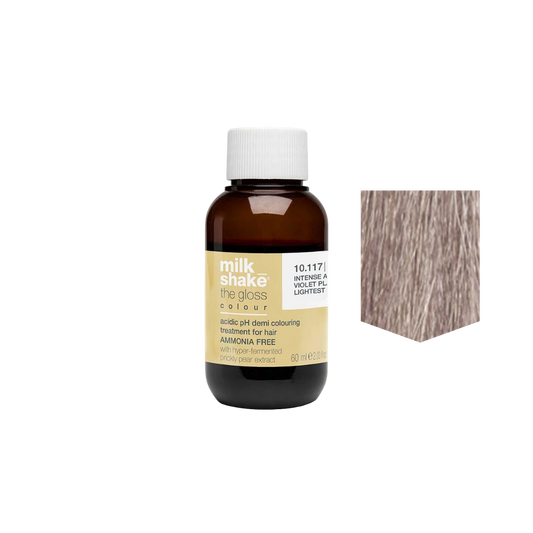 MILKSHAKE | The Gloss Colour Semi-permanent liquid hair color - 10VV Platinum Blonde Very Light Intense Violet
