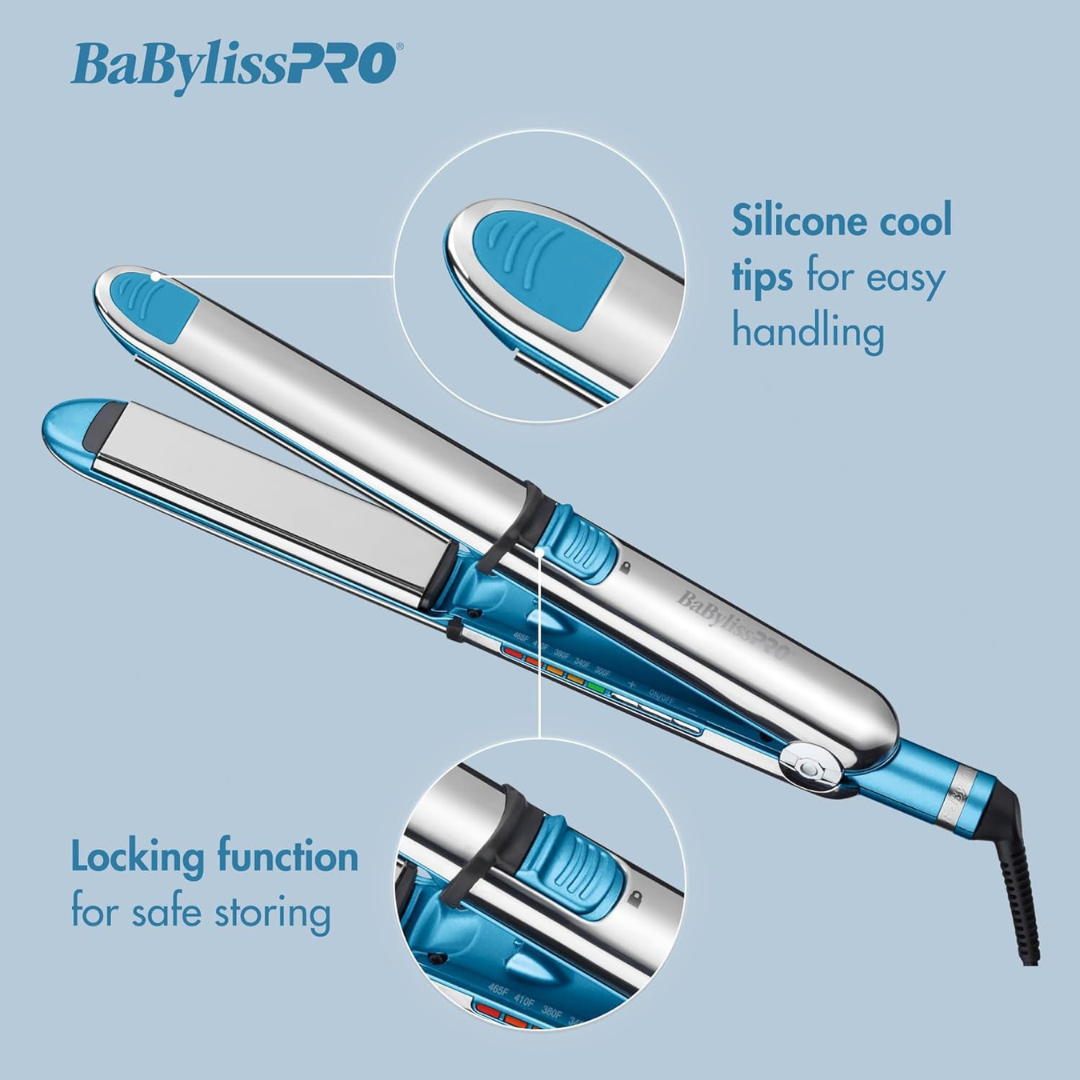 Babyliss Pro | Dannyco - 1/4 Stainless Steel Flat Iron