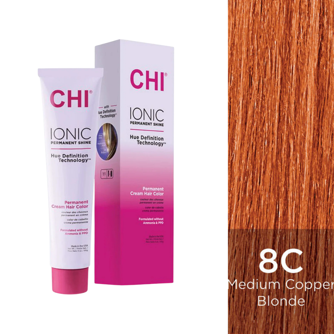 CHI | Ionic Dye 8C Medium Copper Brown Hair Color