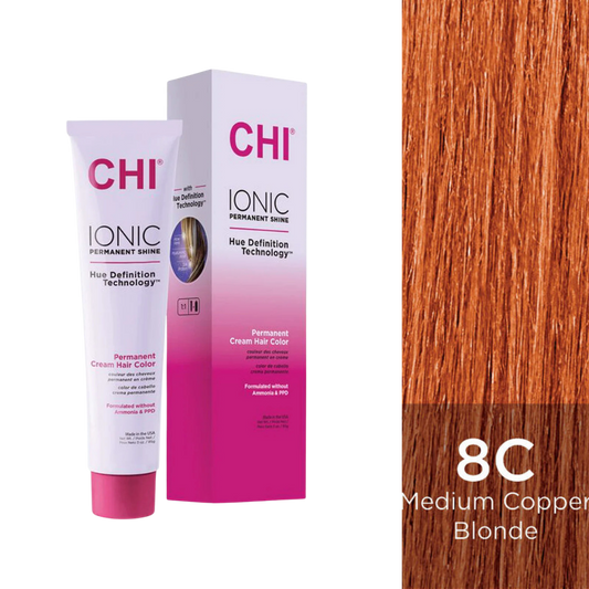 CHI | Ionic Dye 8C Medium Copper Brown Hair Color