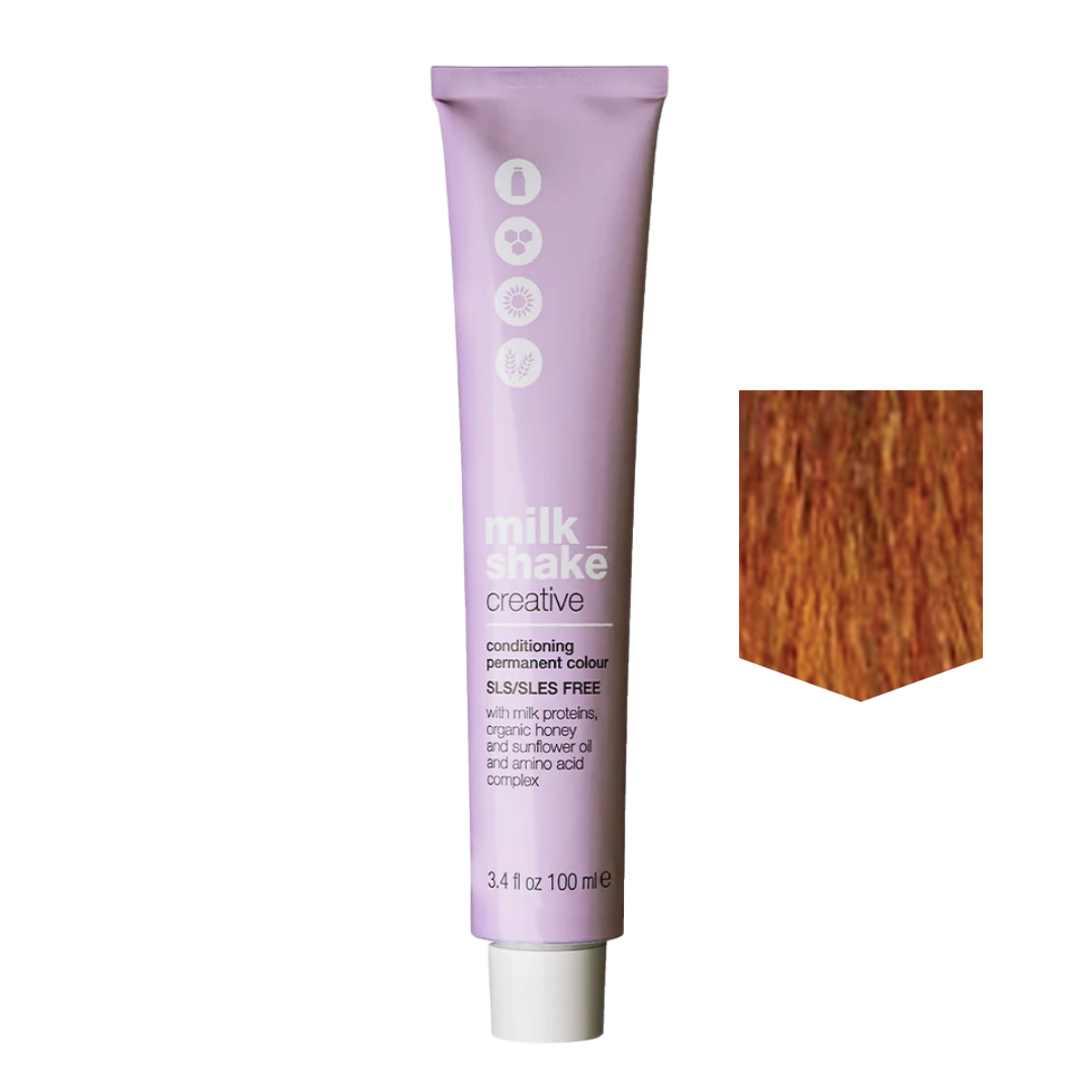 MILKSHAKE | Creative Color Permanent cream hair Color - 7GC Medium copper golden blonde