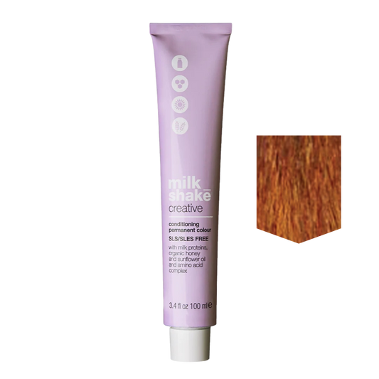 MILKSHAKE | Creative Color Permanent cream hair Color - 7GC Medium copper golden blonde