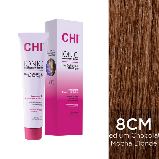 CHI | Ionic Dye 8CM Medium Chocolate Mocha Blonde Hair Color