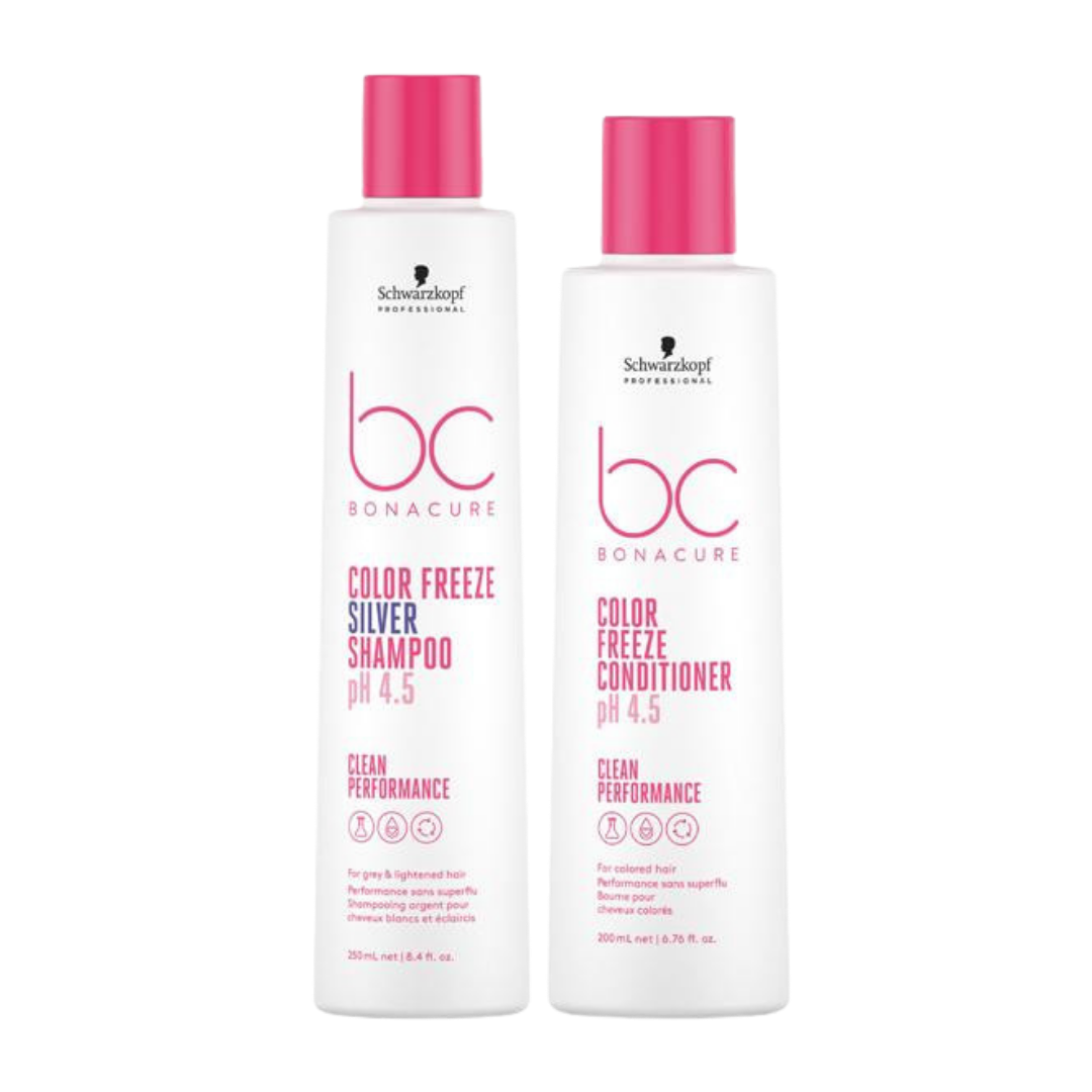 Schwarzkopf Professional | BC Bonacure pH 4.5 Color Freeze Silver Duo - Shampoo & Conditioner