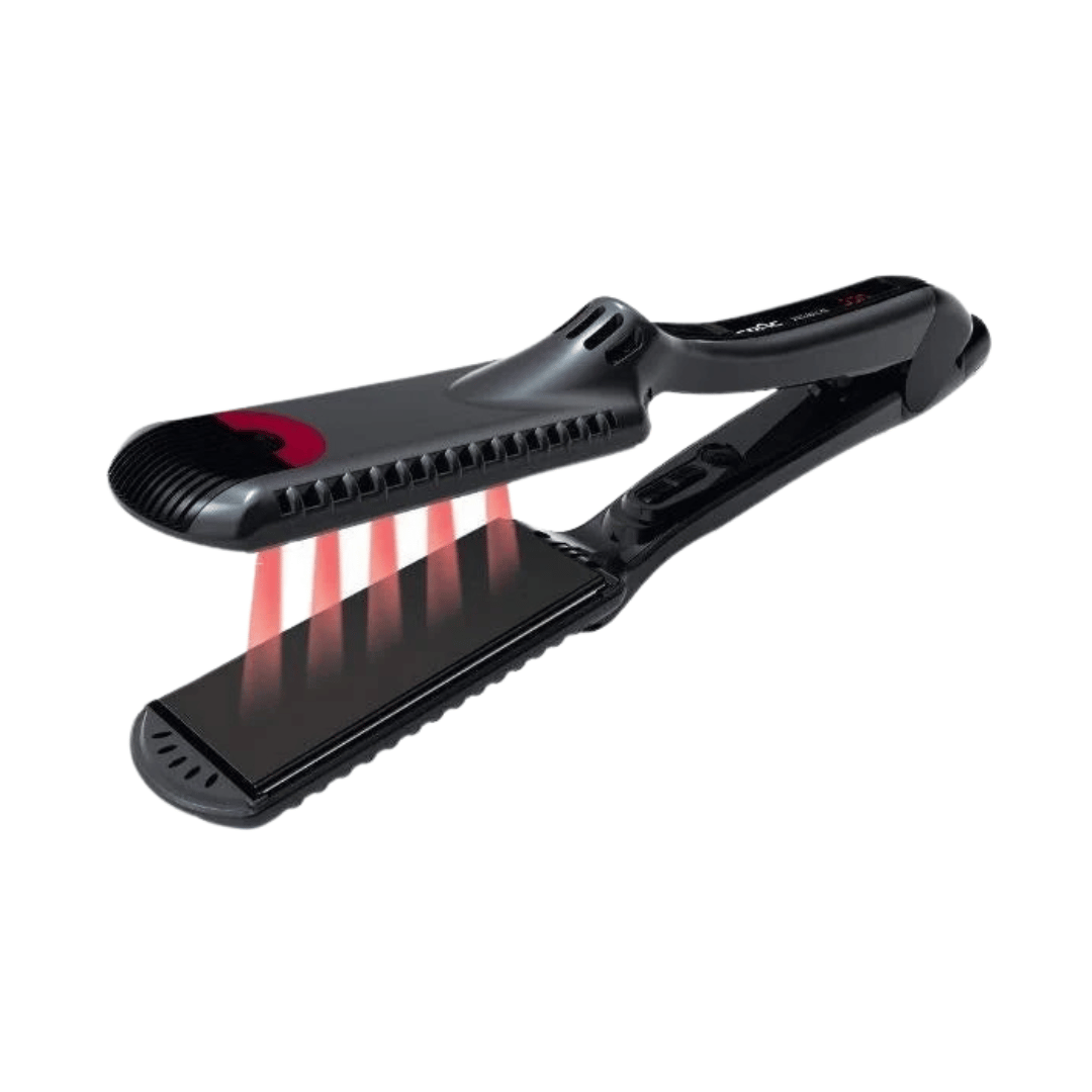 Croc | Infrared Plate Titanium Flat Iron, Black, 1.5 Inch