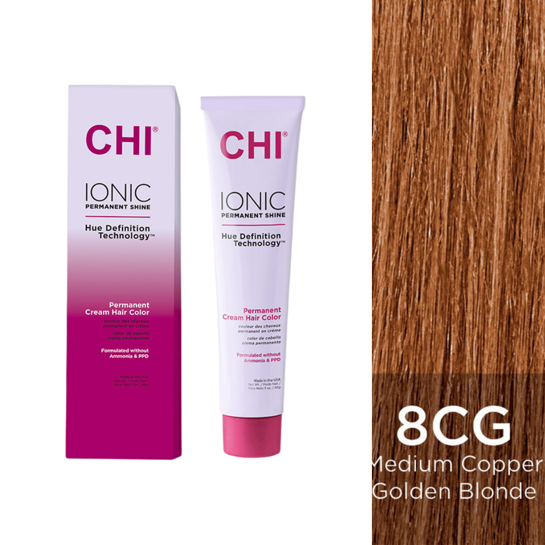 CHI | Ionic 8CG Medium Copper Gold Blonde Hair Color