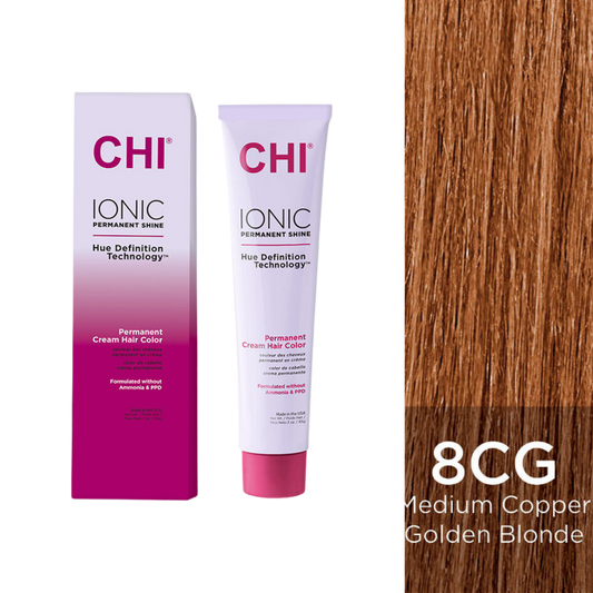 CHI | Ionic 8CG Medium Copper Gold Blonde Hair Color