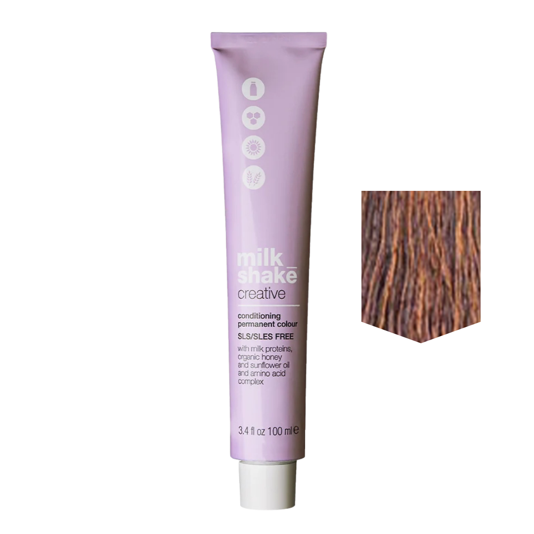 MILKSHAKE | Creative Color Permanent cream hair color - 5CGA Light Ashy Copper Golden Brown