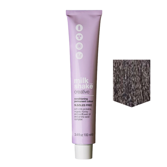 MILKSHAKE | Creative Color Permanent cream hair color - 4GA Medium Golden Ash Brown