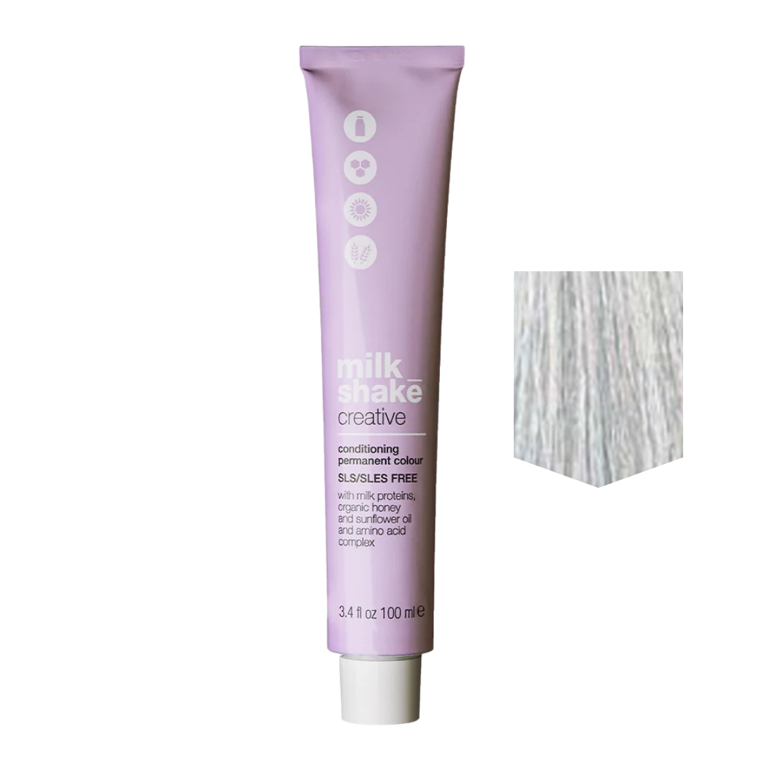 MILKSHAKE | Creative Color Permanent cream hair color - 10AV Ultra Light Ashy Purple Platinum Blonde