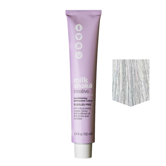 MILKSHAKE | Creative Color Permanent cream hair color - 10AV Ultra Light Ashy Purple Platinum Blonde