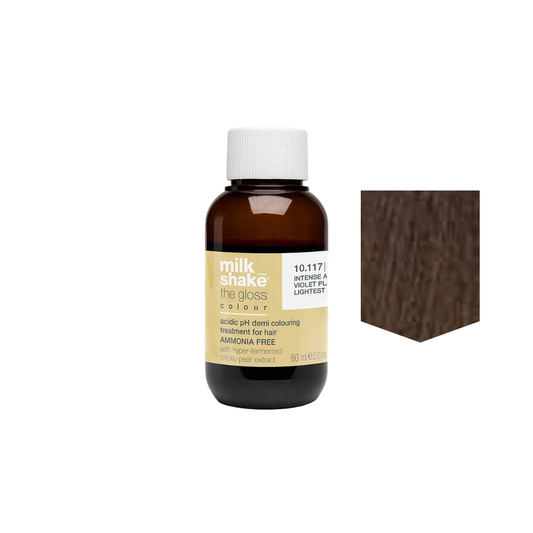 MILKSHAKE | The Gloss Colour Semi-permanent liquid hair color - 5BA Light Ash Mocha Brown