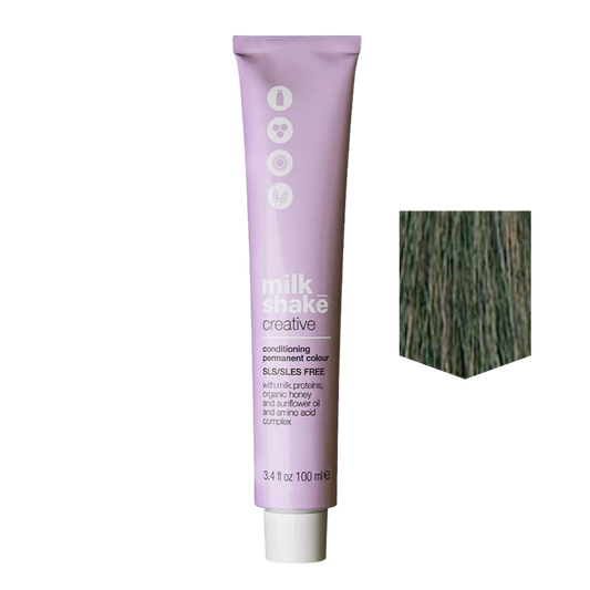 MILKSHAKE | Creative Color Permanent cream hair color – 5AA Intense light ash brown