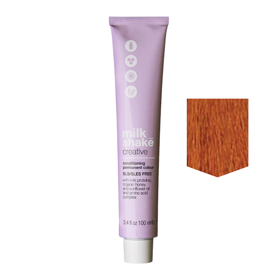 MILKSHAKE | Creative Color Permanent cream hair Color - 7C Medium Copper Blonde