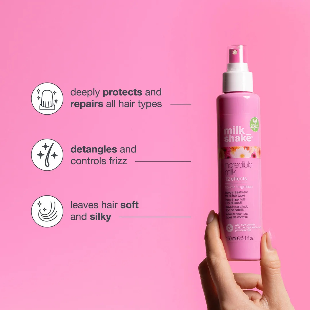 MILKSHAKE | Incredible Milk 12 effects leave-in treatment with floral fragrance