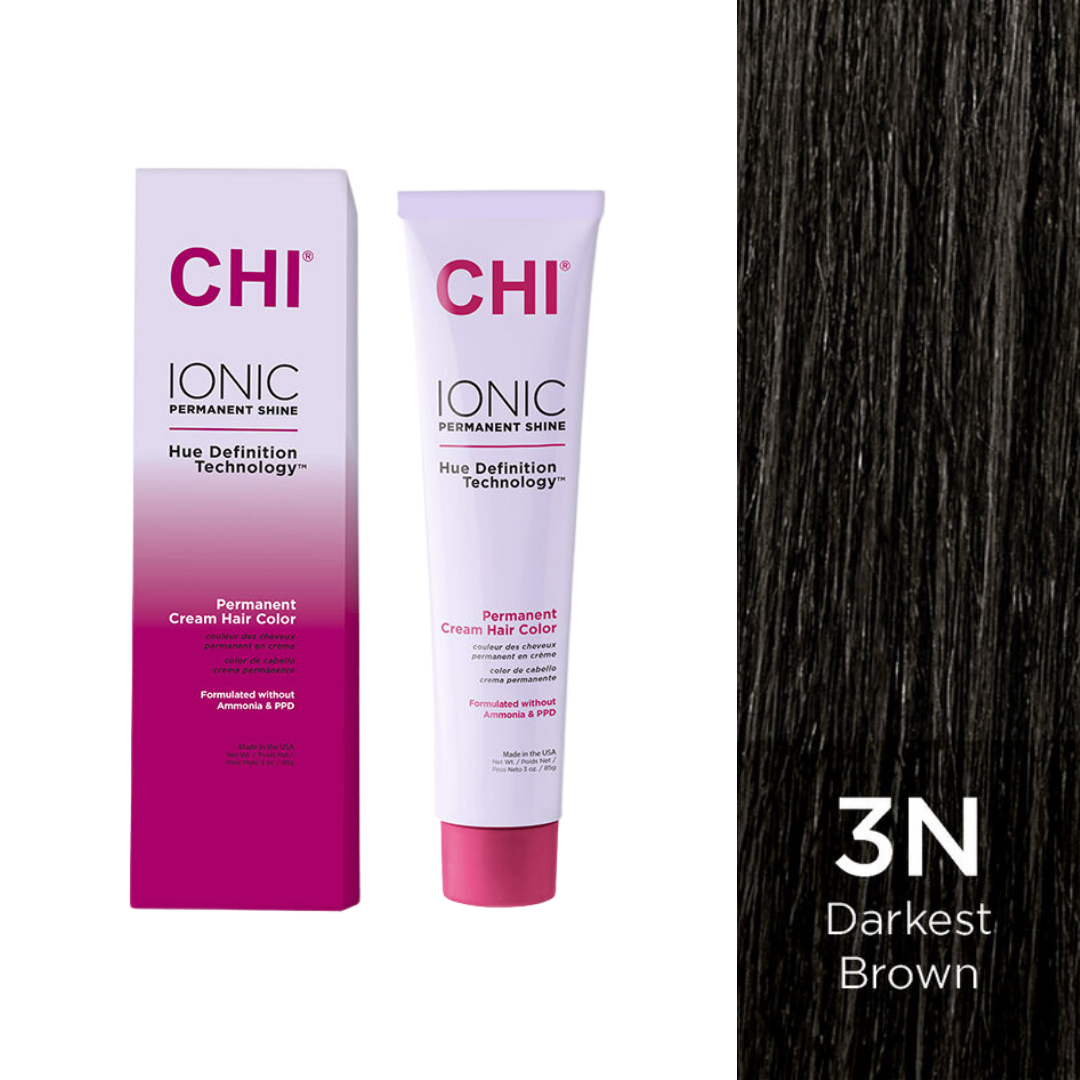 CHI | Ionic 3N Darkest Brown Hair Color