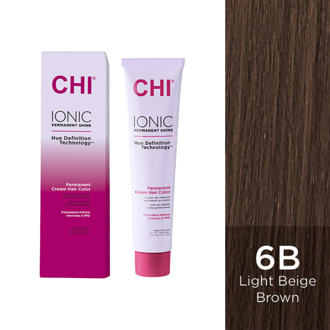 CHI | Ionic 6B Light Beige Brown Hair Color
