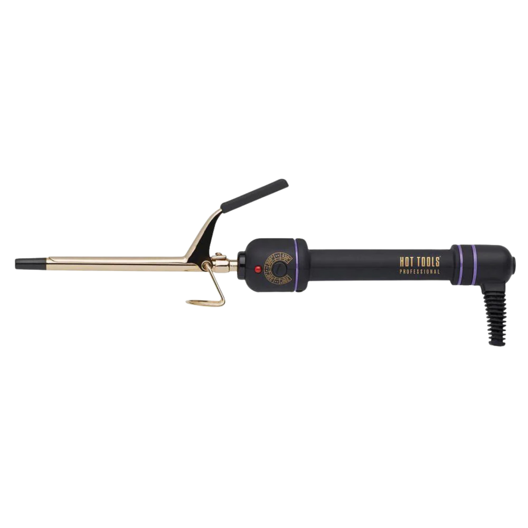 Hot Tools | Professional Spring Iron 3/8" Micro Mini For Soft, Tight Curls and Bangs Model #HT1138