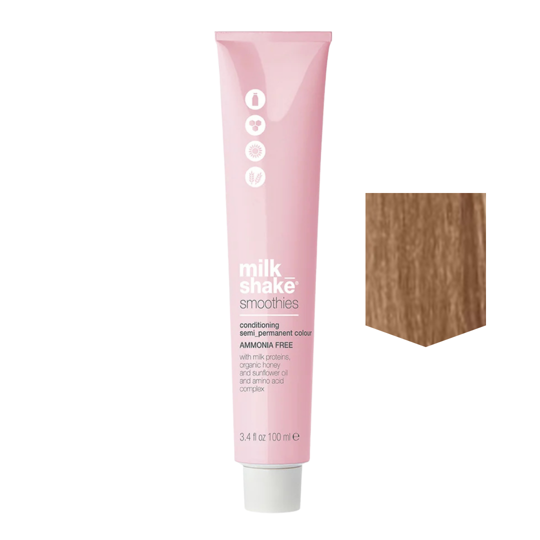 MILKSHAKE | Smoothies Semi-permanent hair color – 7AG Medium golden ash blonde
