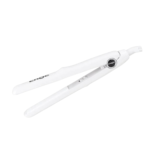 Baby Croc | White mini flat iron
